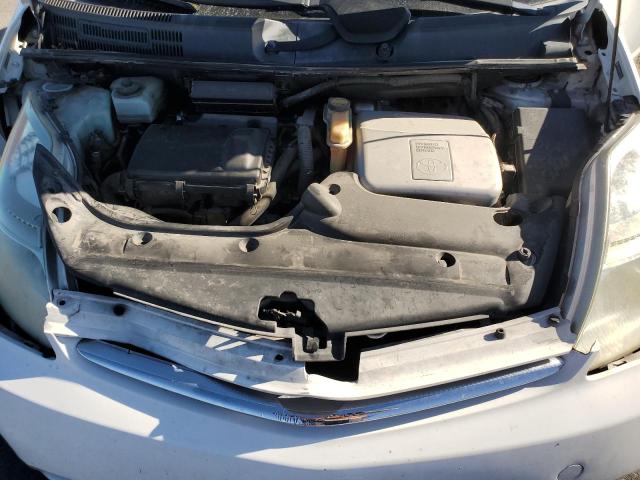 JTDKB20U897821577 - 2009 TOYOTA PRIUS თეთრი ფოტო 11