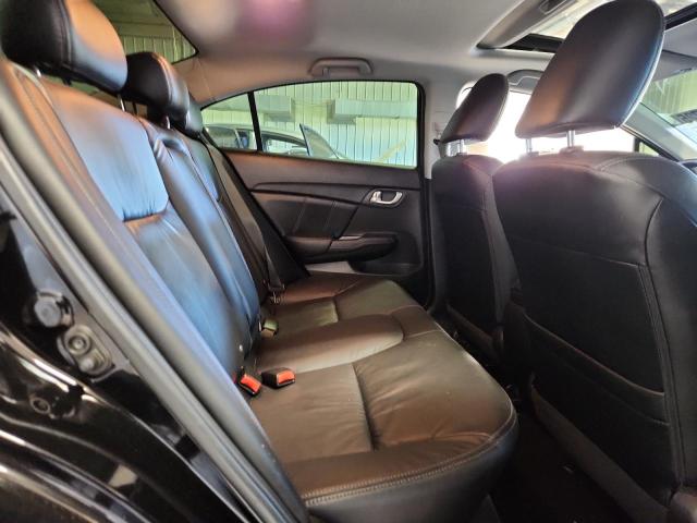 2HGFB2F99FH509399 - 2015 HONDA CIVIC EXL Czarny zdjęcie 10
