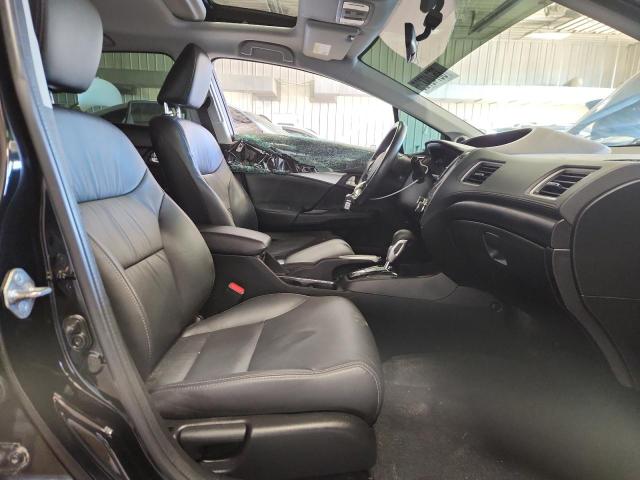 2HGFB2F99FH509399 - 2015 HONDA CIVIC EXL Czarny zdjęcie 7