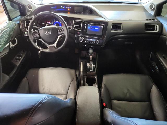 2HGFB2F99FH509399 - 2015 HONDA CIVIC EXL Czarny zdjęcie 8