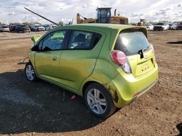 KL8CD6S9XEC412943 - 2014 CHEVROLET SPARK 1LT GREEN photo 2