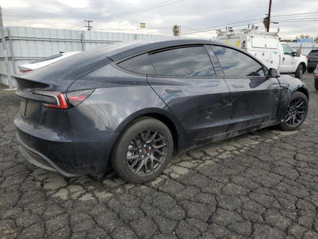 5YJ3E1EA0RF736893 - 2024 TESLA MODEL 3 Сірий фото 3