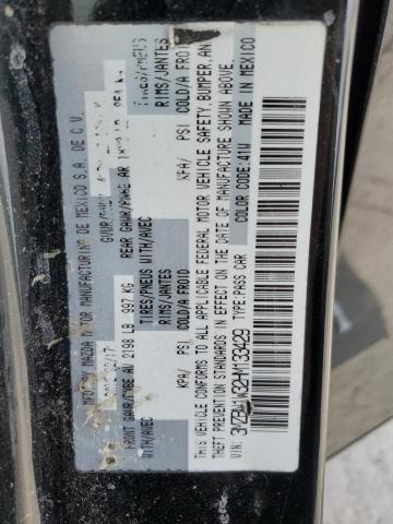 3MZBN1W32HM133429 - 2017 MAZDA 3 GRAND TOURING შავი ფოტო 12