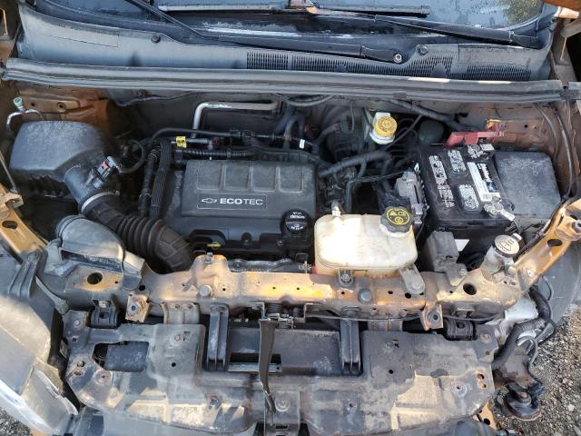 3GNCJLSB5HL151092 - 2017 CHEVROLET TRAX 1LT 橙色 照片 11