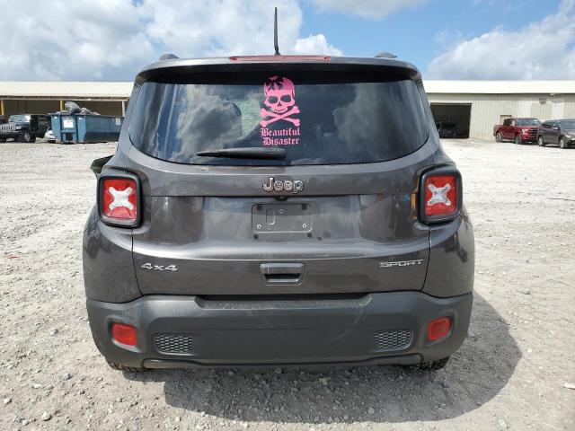 ZACNJBAB8KPJ74701 - 2019 JEEP RENEGADE SPORT Graphite photo 6