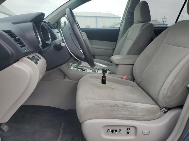 5TDZA3EH1CS021526 - 2012 TOYOTA HIGHLANDER BASE Синий фото 7