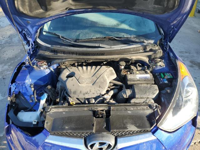 KMHTC6AD9CU065687 - 2012 HYUNDAI VELOSTER Mavi foto 11