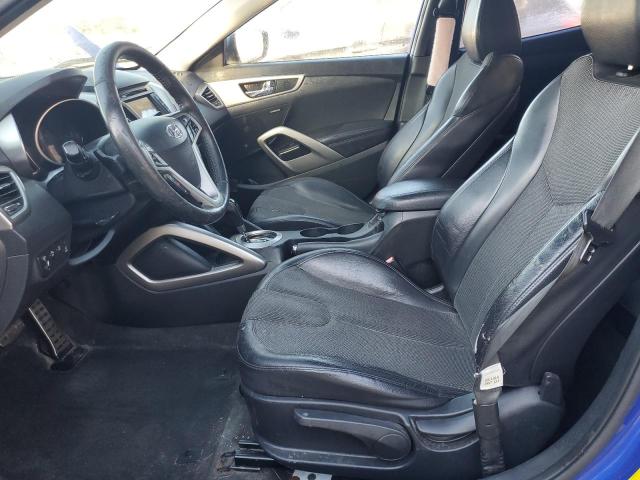 KMHTC6AD9CU065687 - 2012 HYUNDAI VELOSTER Mavi foto 7