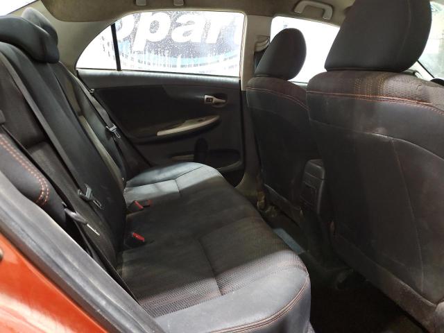 2T1BU4EE0DC099150 - 2013 TOYOTA COROLLA BASE برتقالي صورة 10