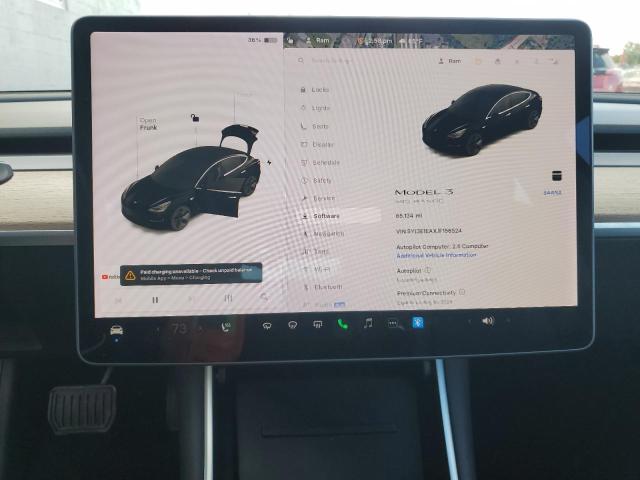 5YJ3E1EAXJF156524 - 2018 TESLA MODEL 3 Siyah fotoğraf 9