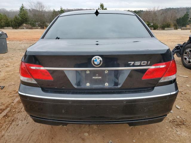 WBAHL83526DT05773 - 2006 BMW 750I I BLACK photo 6