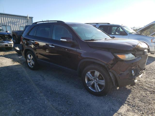 5XYKU3A69CG207454 - 2012 KIA SORENTO EX BROWN photo 4