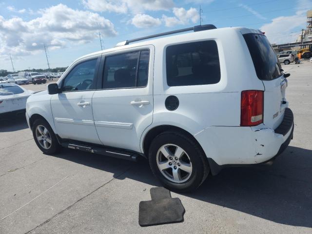 5FNYF3H60BB020099 - 2011 HONDA PILOT EXL WHITE photo 2