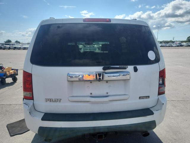 5FNYF3H60BB020099 - 2011 HONDA PILOT EXL WHITE photo 6