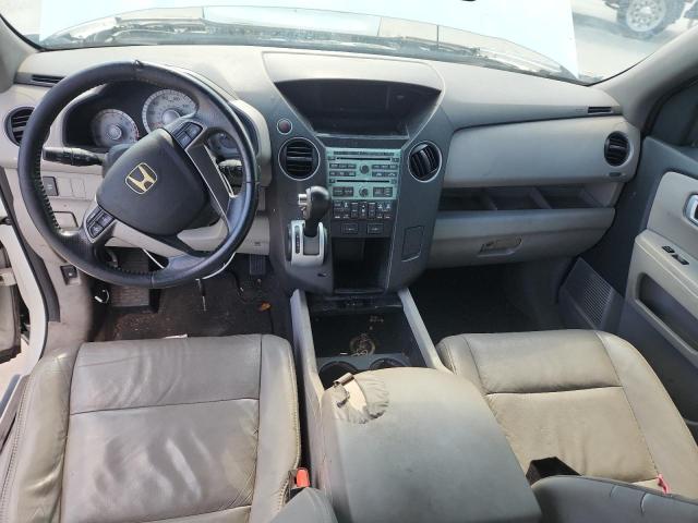 5FNYF3H60BB020099 - 2011 HONDA PILOT EXL WHITE photo 8