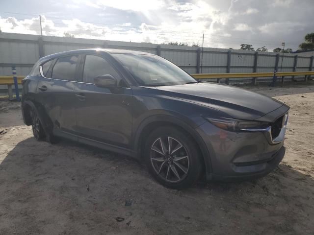 JM3KFBDM6J0341363 - 2018 MAZDA CX-5 GRAND TOURING GRAY photo 4