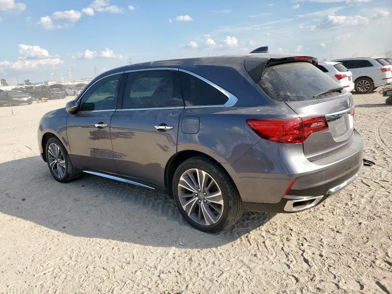 5J8YD4H59HL004459 - 2017 ACURA MDX TECHNOLOGY Մոխրագույն լուսանկար 2