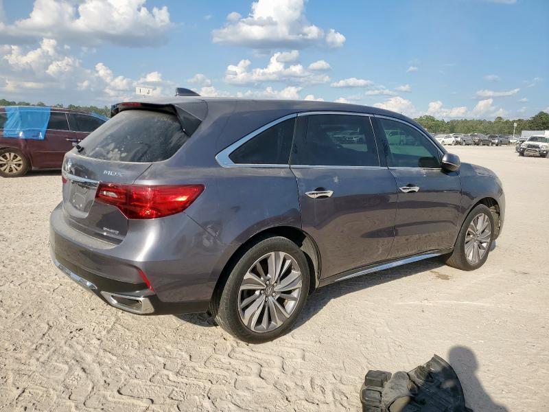 5J8YD4H59HL004459 - 2017 ACURA MDX TECHNOLOGY Մոխրագույն լուսանկար 3