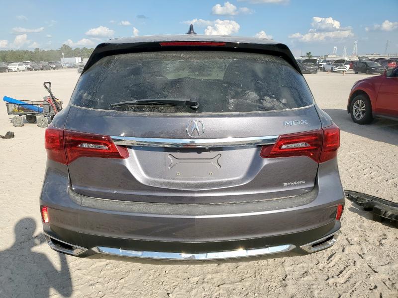 5J8YD4H59HL004459 - 2017 ACURA MDX TECHNOLOGY Մոխրագույն լուսանկար 6