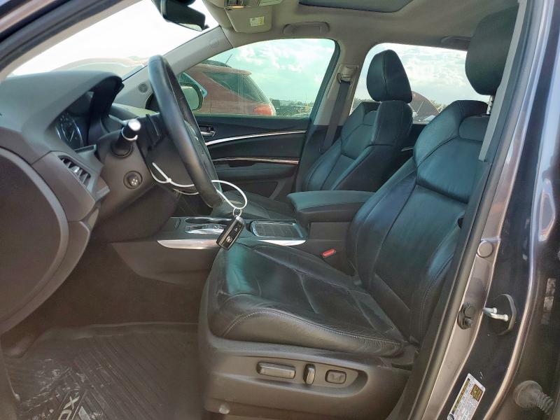 5J8YD4H59HL004459 - 2017 ACURA MDX TECHNOLOGY Մոխրագույն լուսանկար 7