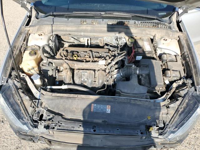 3FA6P0G70HR353963 - 2017 FORD FUSION S ვერცხლისფერი ფოტო 11