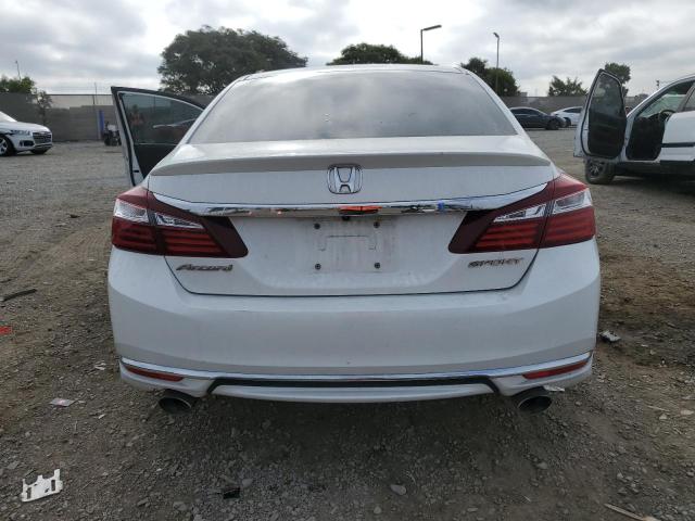 1HGCR2F50GA114944 - 2016 HONDA ACCORD SPORT 白色 照片 6