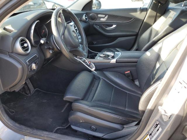 55SWF4KBXFU059869 - 2015 MERCEDES-BENZ C 300 4MATIC SILVER photo 7