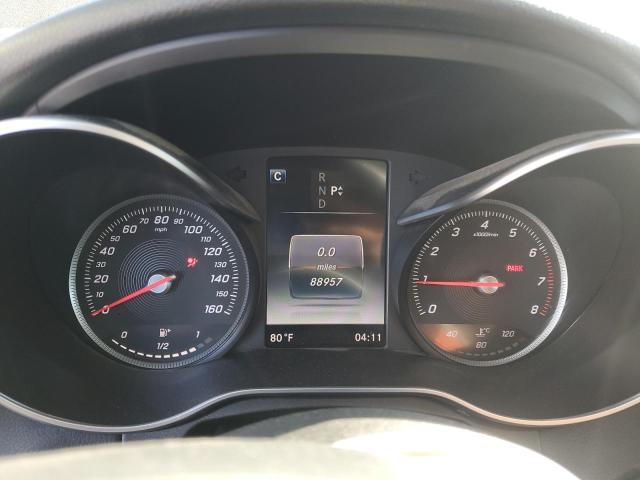 55SWF4KB2HU187557 - 2017 MERCEDES-BENZ C 300 4MATIC BLACK photo 9