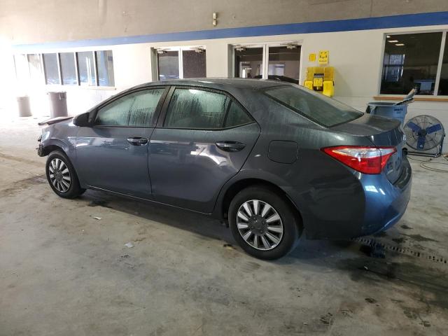 2T1BURHE8GC537443 - 2016 TOYOTA COROLLA L Կապույտ լուսանկար 2