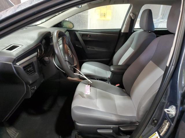 2T1BURHE8GC537443 - 2016 TOYOTA COROLLA L Կապույտ լուսանկար 7
