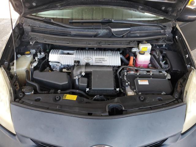 JTDKN3DU2D5633052 - 2013 TOYOTA PRIUS BLACK photo 11