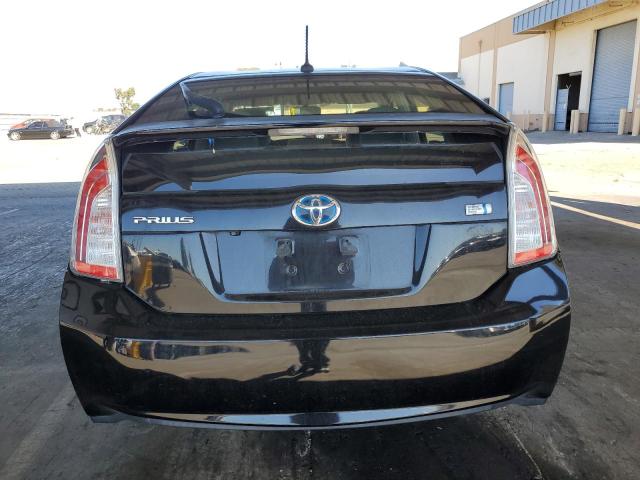 JTDKN3DU2D5633052 - 2013 TOYOTA PRIUS BLACK photo 6