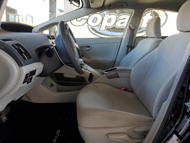 JTDKN3DU2D5633052 - 2013 TOYOTA PRIUS BLACK photo 7