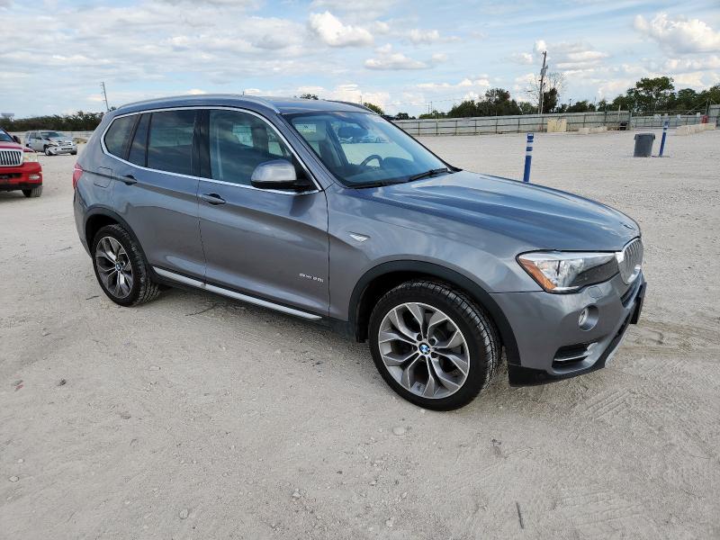 5UXWZ7C30H0V91097 - 2017 BMW X3 SDRIVE28I GRAY photo 4