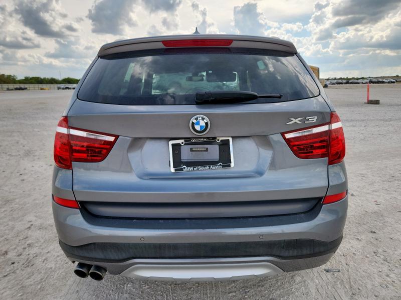 5UXWZ7C30H0V91097 - 2017 BMW X3 SDRIVE28I GRAY photo 6
