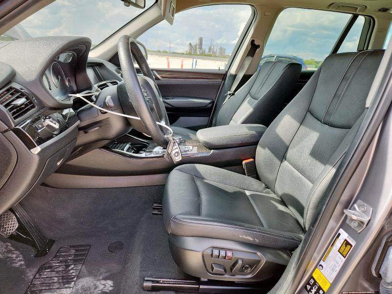 5UXWZ7C30H0V91097 - 2017 BMW X3 SDRIVE28I GRAY photo 7