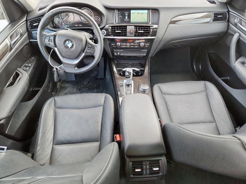 5UXWZ7C30H0V91097 - 2017 BMW X3 SDRIVE28I GRAY photo 8