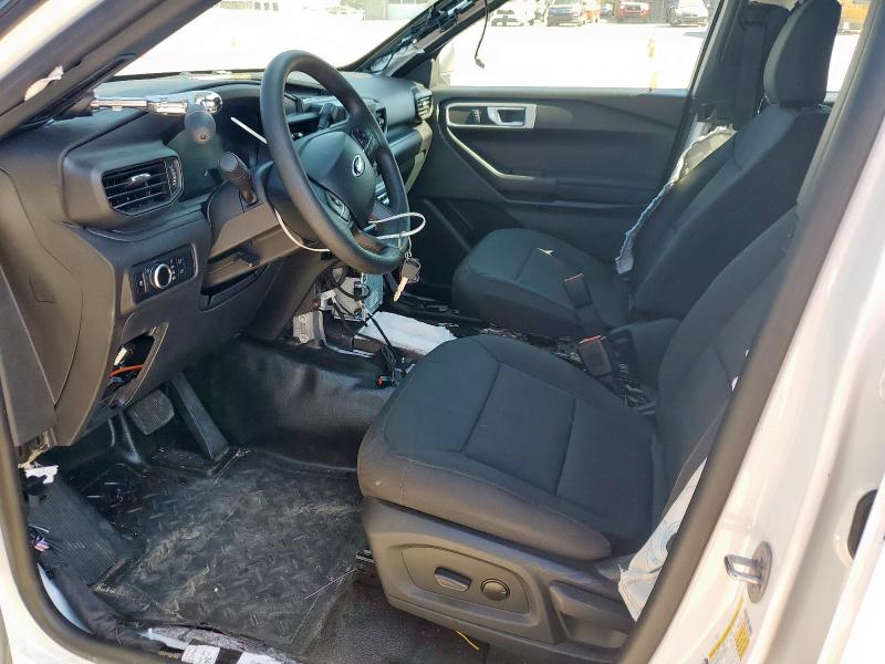 1FM5K8AC7PGC18991 - 2023 FORD EXPLORER POLICE INTERCEPTOR Bicolore photo 7