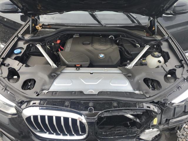 5UX2V1C02M9G81356 - 2021 BMW X4 XDRIVE30I BLACK photo 11