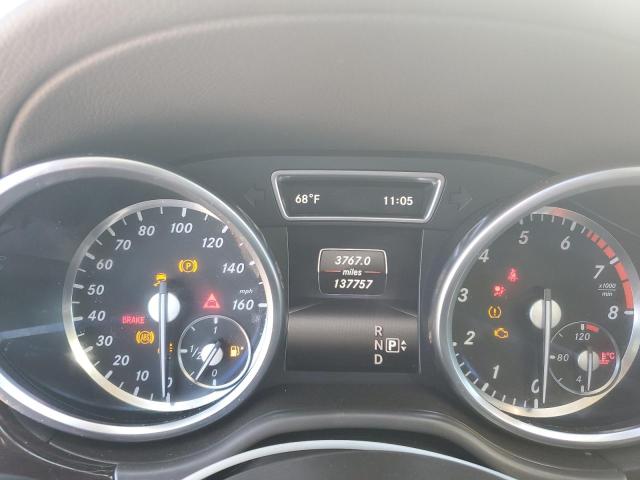 4JGDF7CE2EA287998 - 2014 MERCEDES-BENZ GL 450 4MATIC WHITE photo 9