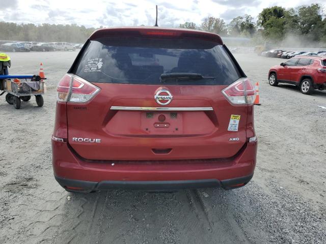KNMAT2MV8GP632128 - 2016 NISSAN ROGUE S 红色 照片 6
