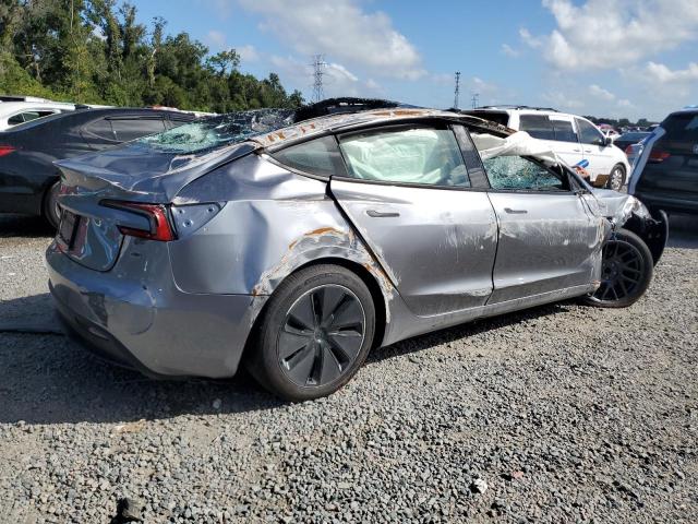 5YJ3E1EA9SF993623 - 2025 TESLA MODEL 3 GRAY photo 3