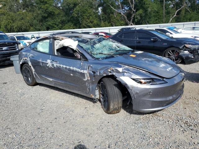 5YJ3E1EA9SF993623 - 2025 TESLA MODEL 3 GRAY photo 4