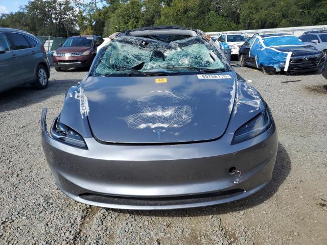 5YJ3E1EA9SF993623 - 2025 TESLA MODEL 3 GRAY photo 5