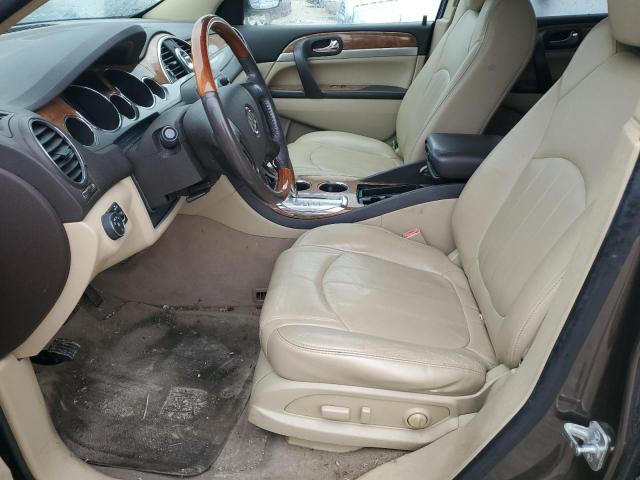 5GAKRBED7BJ216030 - 2011 BUICK ENCLAVE CXL BROWN photo 7