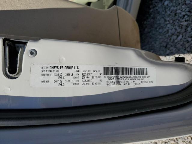 2V4RW6DX3AR218253 - 2010 VOLKSWAGEN ROUTAN SEL WHITE photo 13