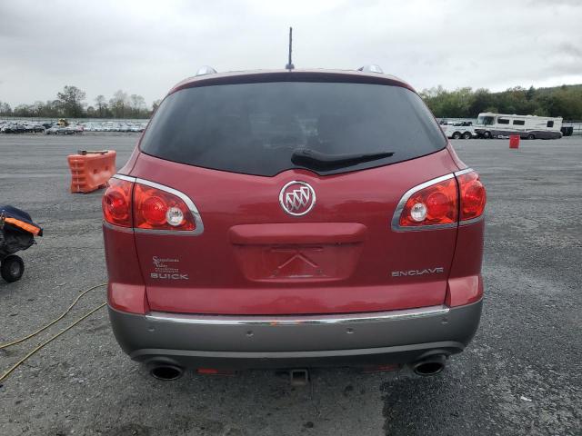 5GAKRDED3CJ226650 - 2012 BUICK ENCLAVE BURGUNDY photo 6