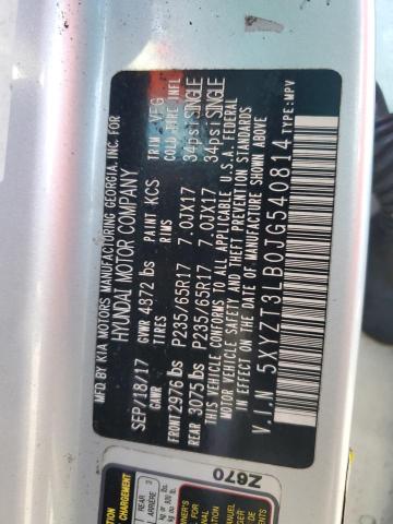 5XYZT3LB0JG540814 - 2018 HYUNDAI SANTA FE S SILVER photo 13