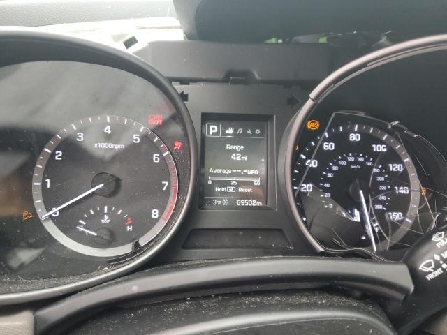 5XYZT3LB0JG540814 - 2018 HYUNDAI SANTA FE S SILVER photo 9