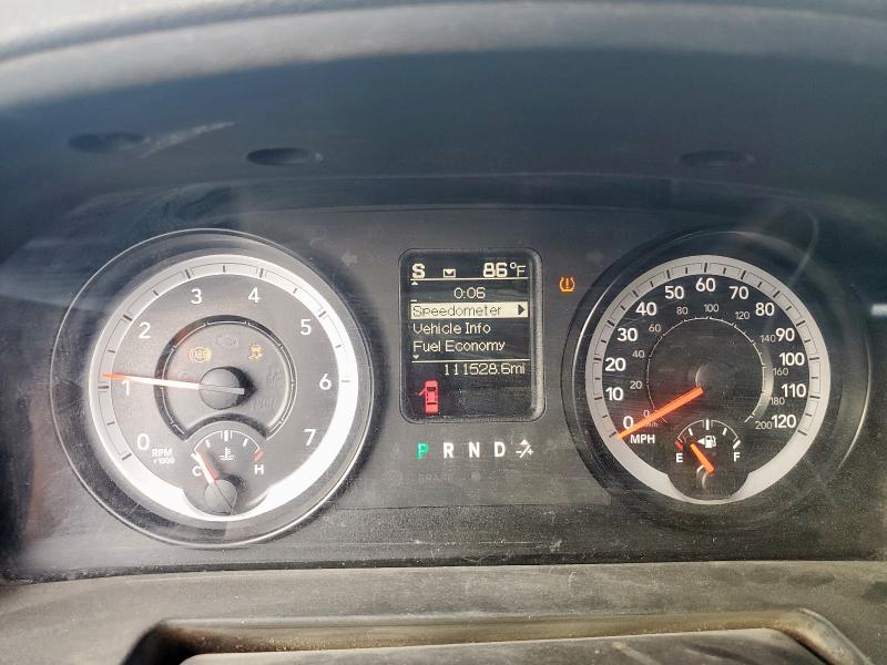 1C6RR7GT3ES256822 - 2014 RAM 1500 SLT SILVER photo 9